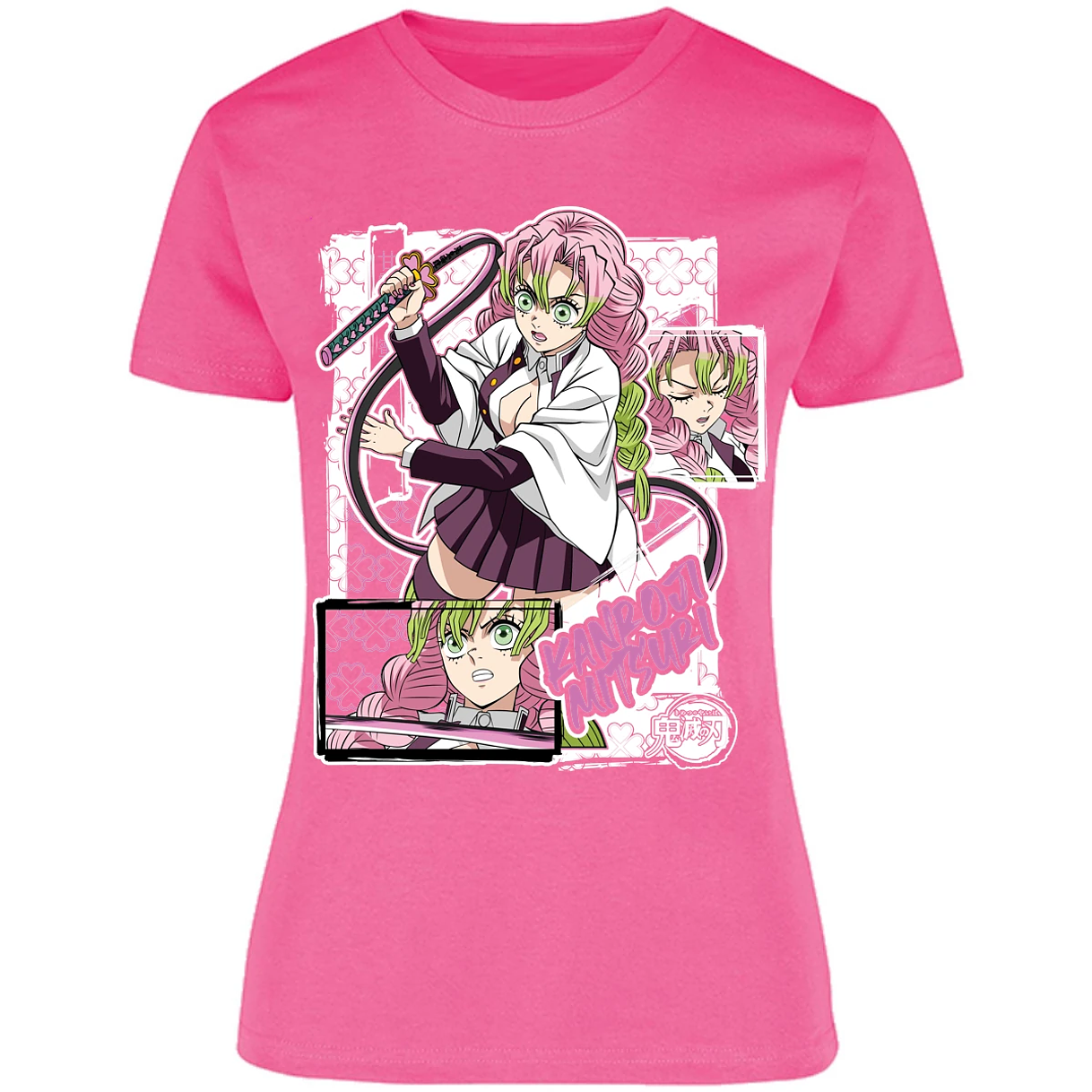 Blusa Demon Slayer Mitsuri Anime Blusa para Mujer 8