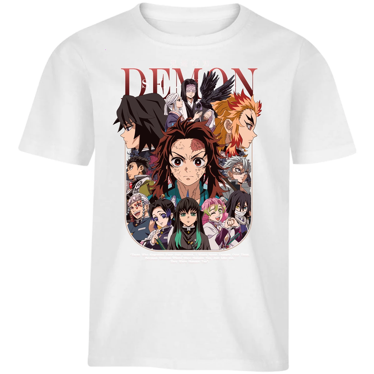 Playera Demon Slayer Demon Slayer Cazadores para Niño 4