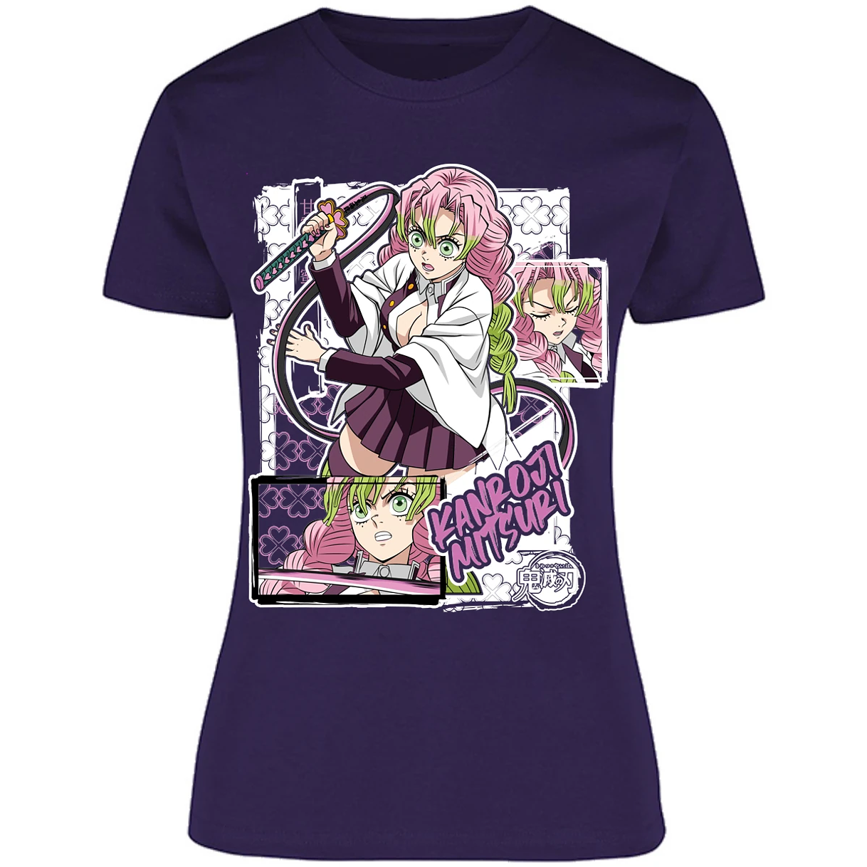 Blusa Demon Slayer Mitsuri Anime Blusa para Mujer 14