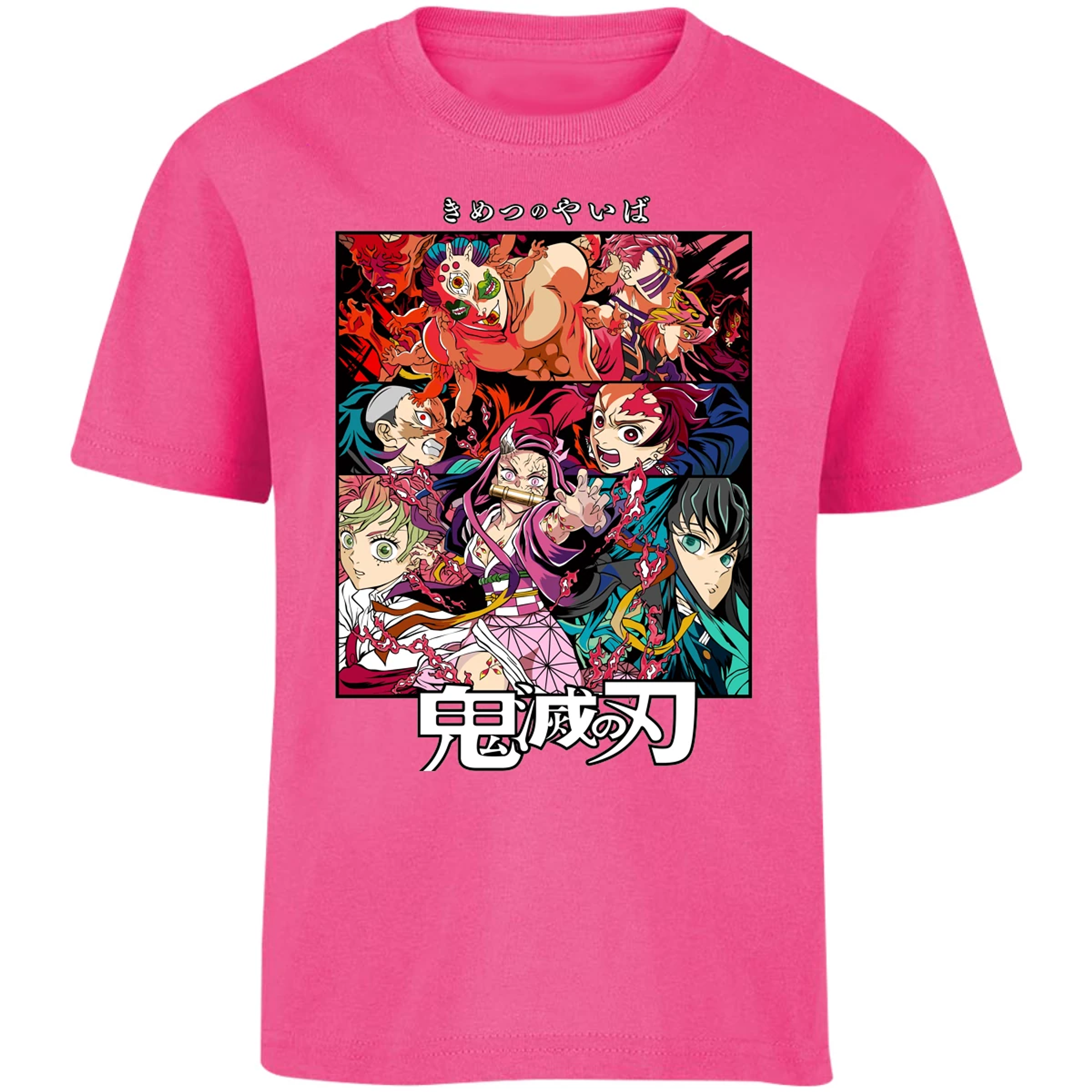 Playera Demon Slayer Demon Slayer Anime para Niño 5