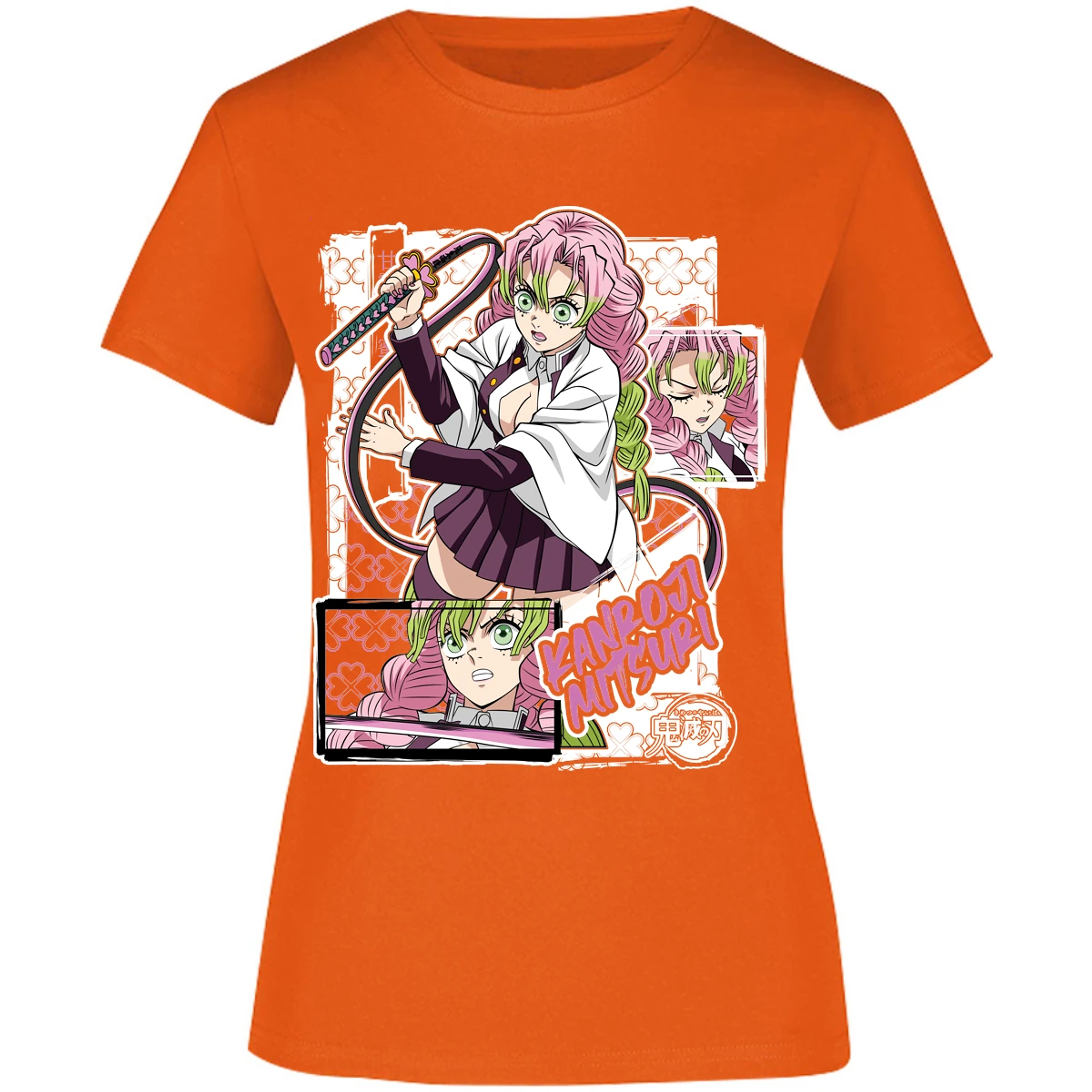 Blusa Demon Slayer Mitsuri Anime Blusa para Mujer 1