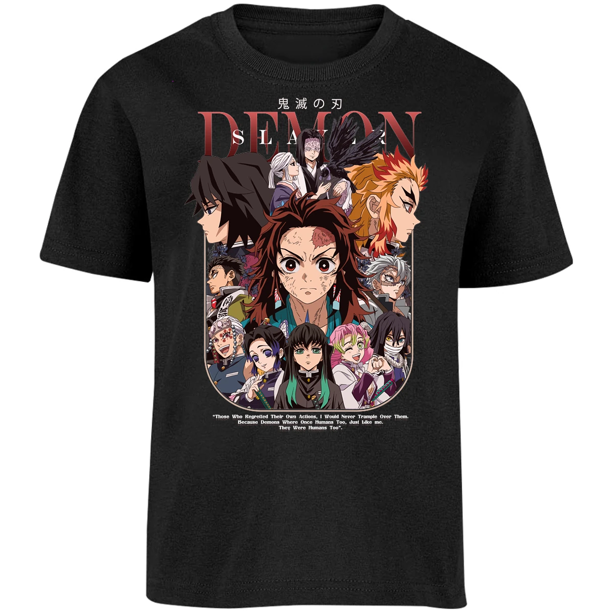 Playera Demon Slayer Demon Slayer Cazadores para Niño 15