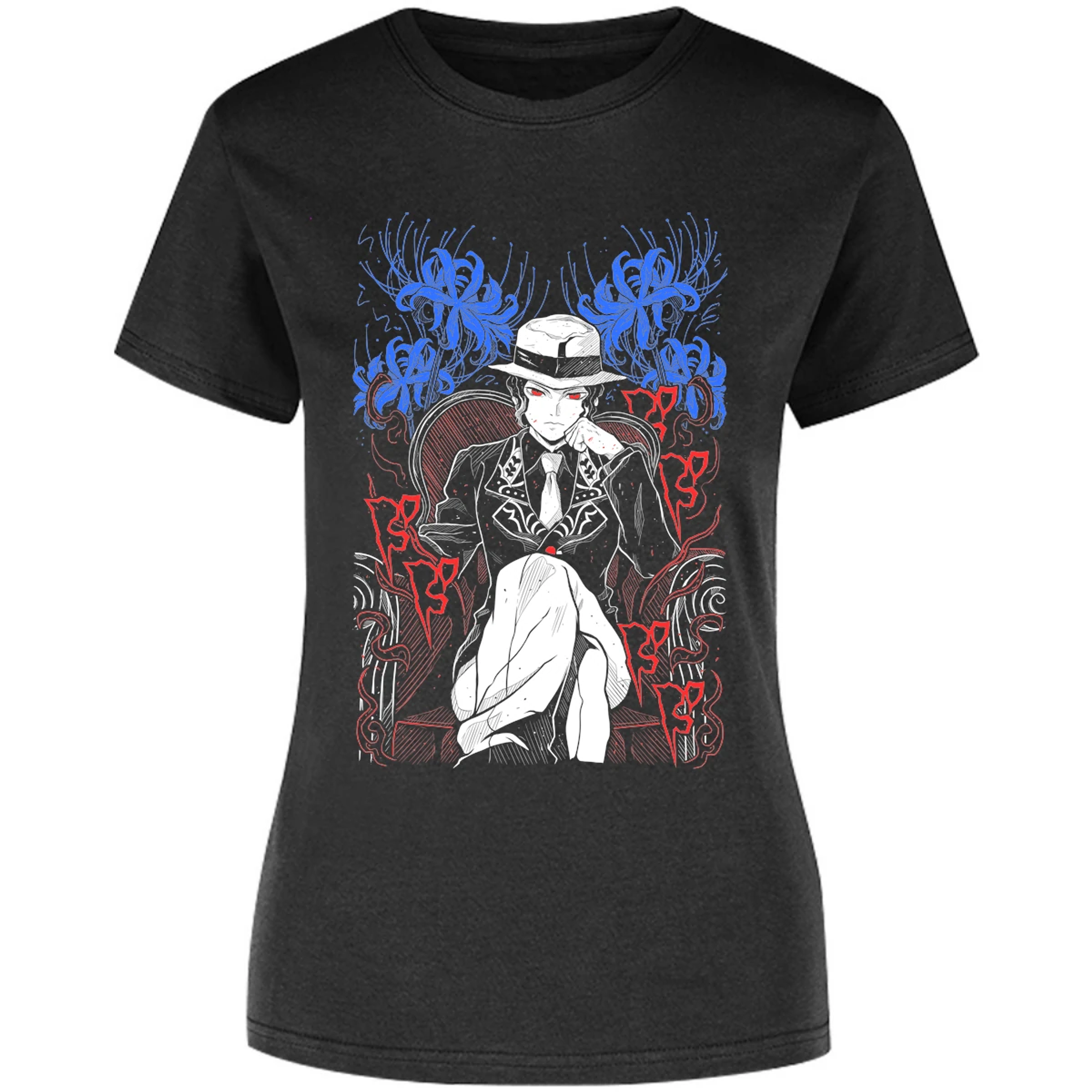 Blusa Demon Slayer Muzan Blusa para Mujer 1