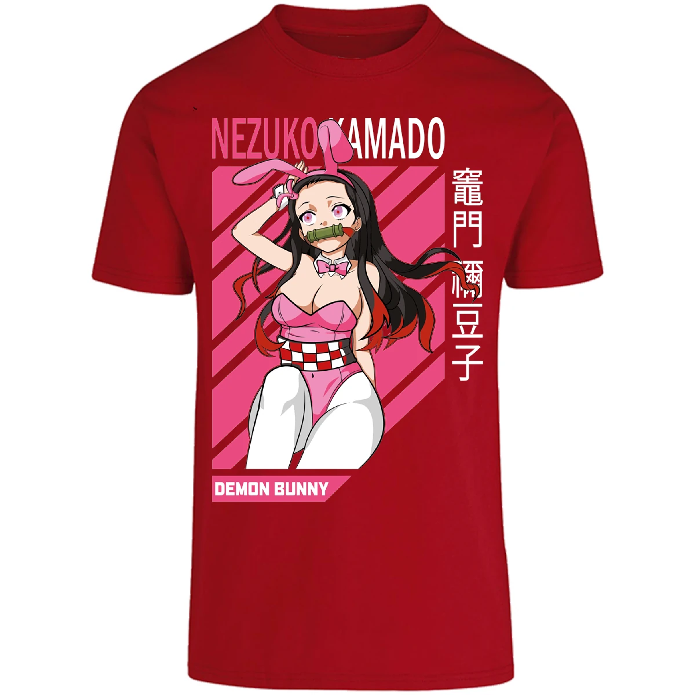 Playera Demon Slayer Nezuko Waifu Anime para Adulto 20