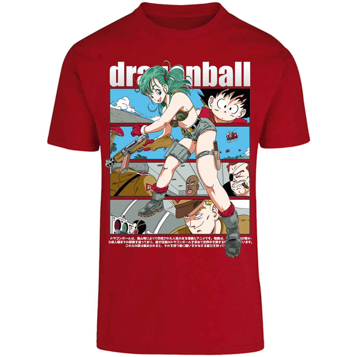 Playera Dragon Ball Bulma Dragon Ball para Adulto 17