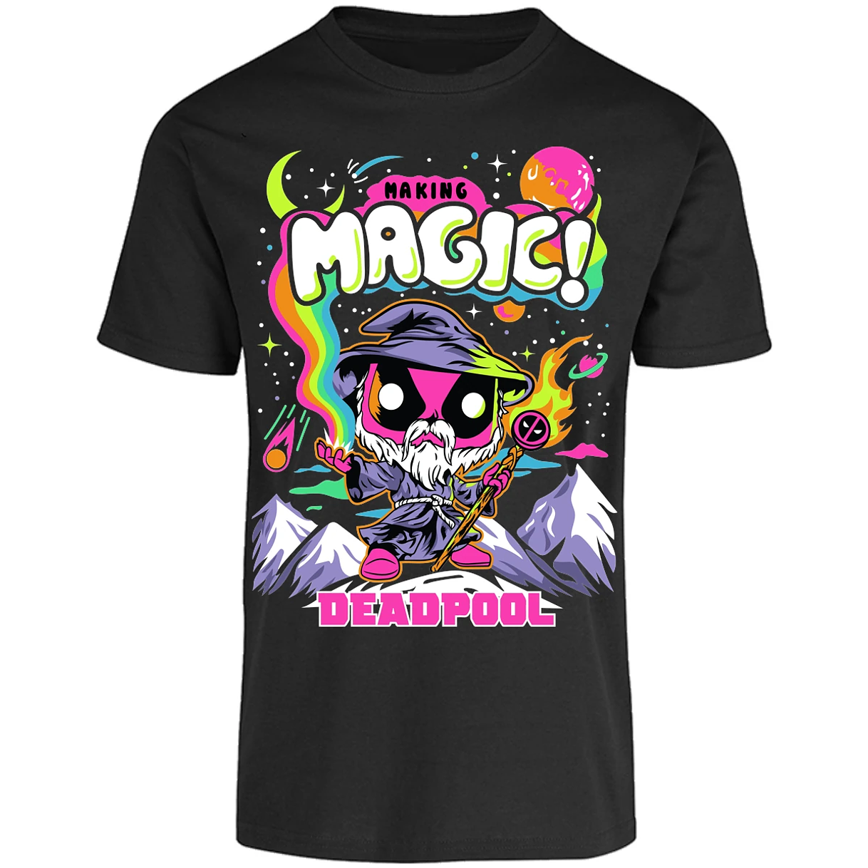 Playera Es De Series Y Peliculas Deadpool Funko Magic para Adulto 16