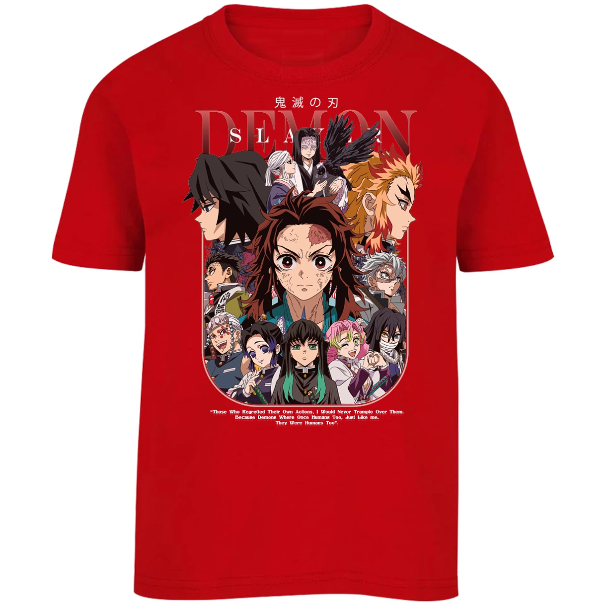 Playera Demon Slayer Demon Slayer Cazadores para Niño 12