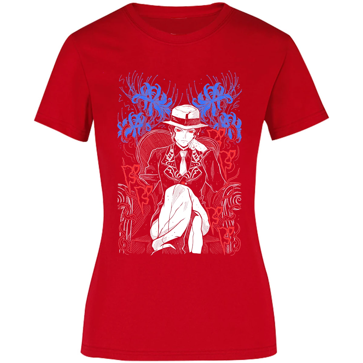 Blusa Demon Slayer Muzan Blusa para Mujer 11