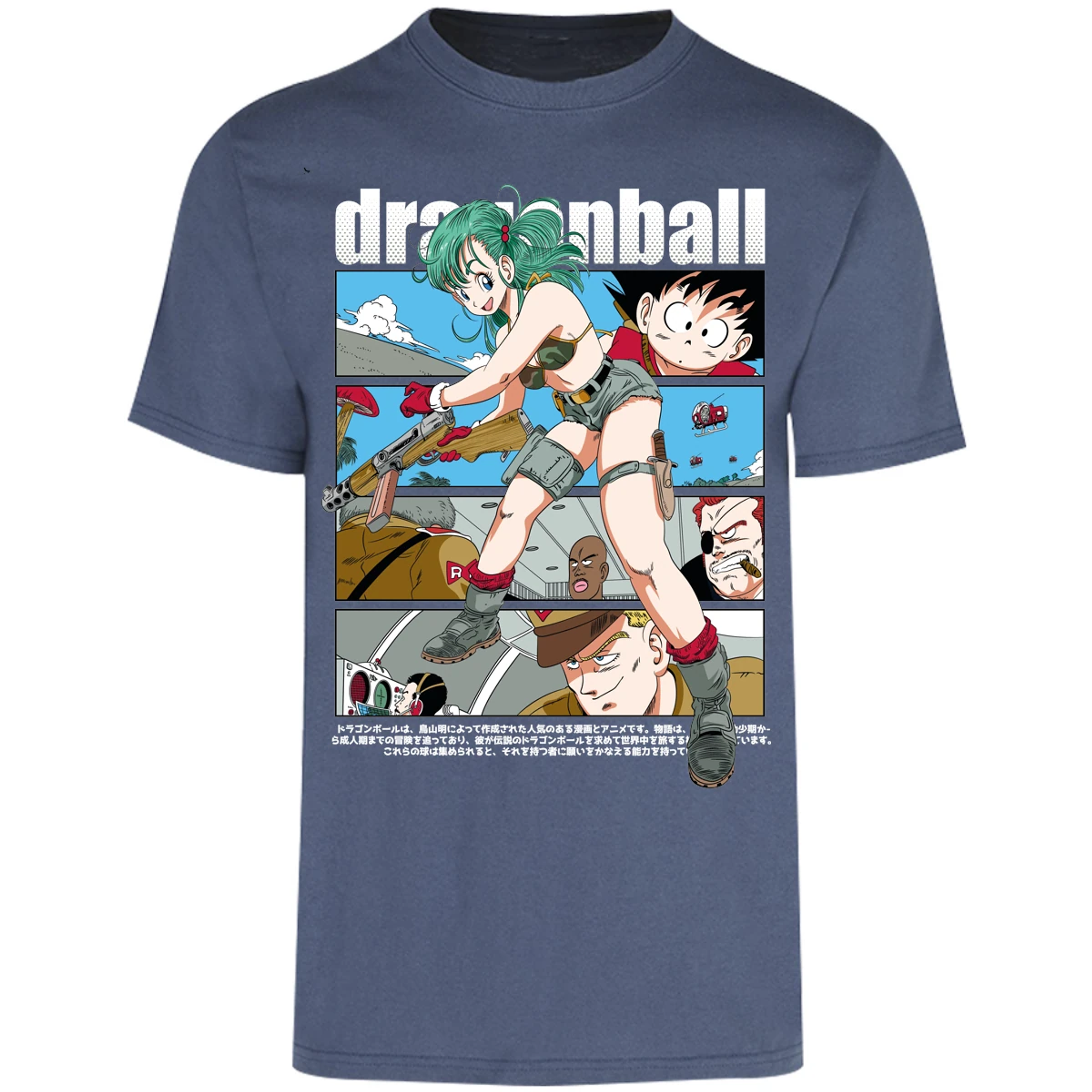 Playera Dragon Ball Bulma Dragon Ball para Adulto 19