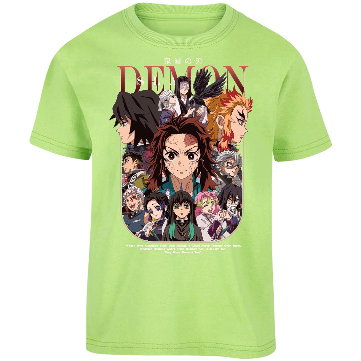 Playera Demon Slayer Demon Slayer Cazadores para Niño 16