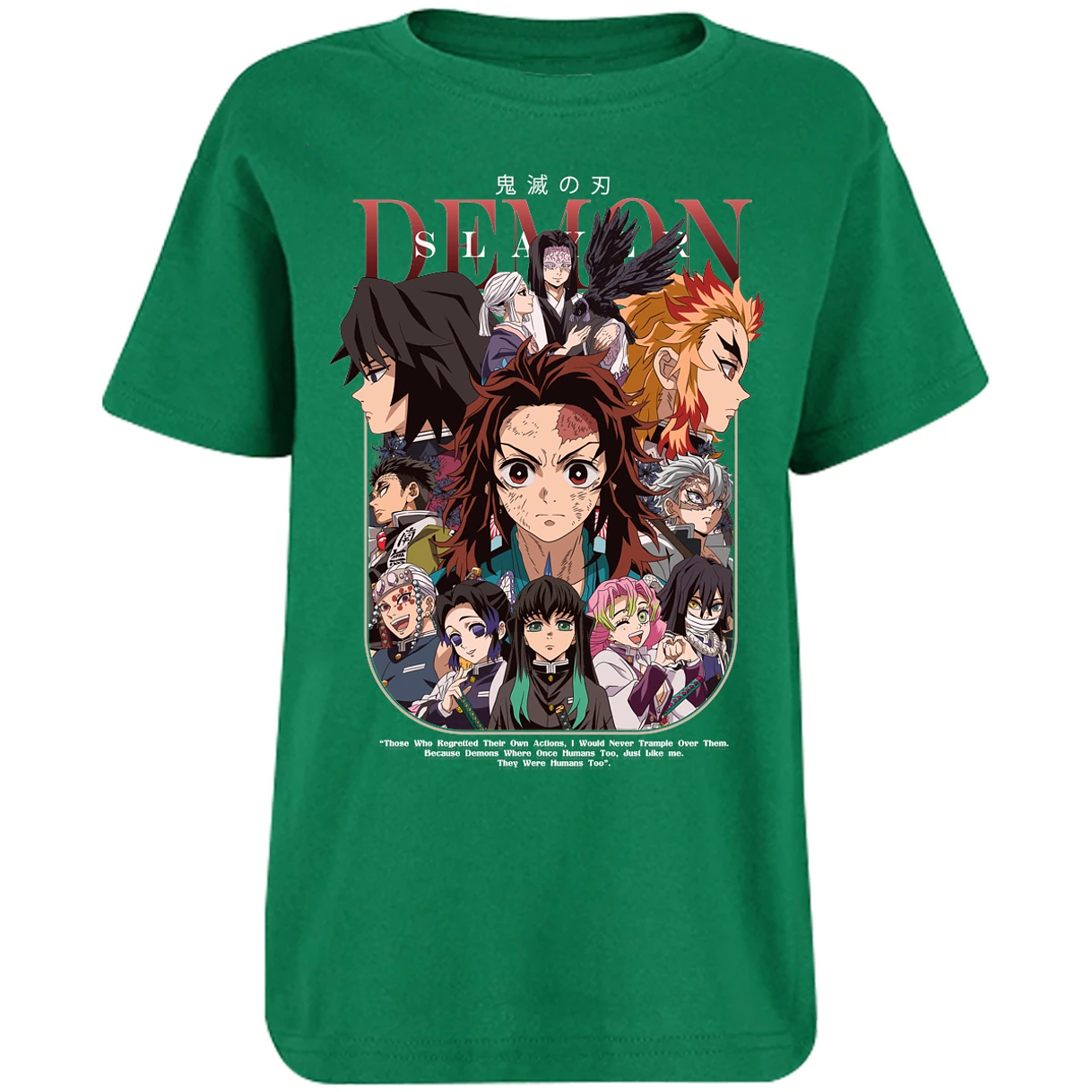 Playera Demon Slayer Demon Slayer Cazadores para Niño 11