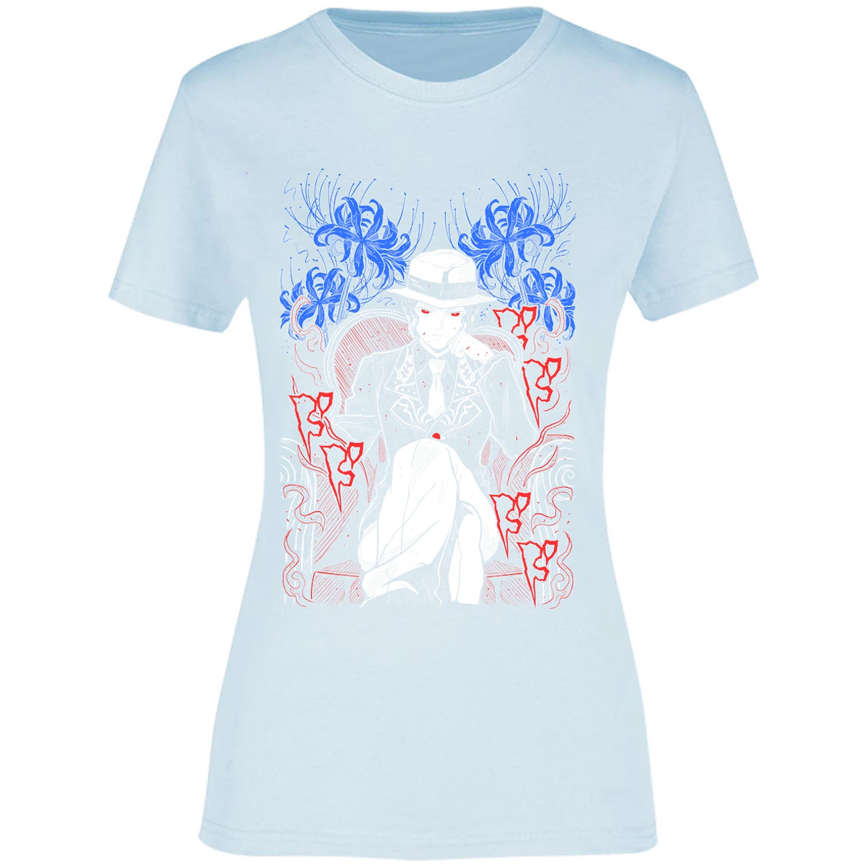 Blusa Demon Slayer Muzan Blusa para Mujer 6