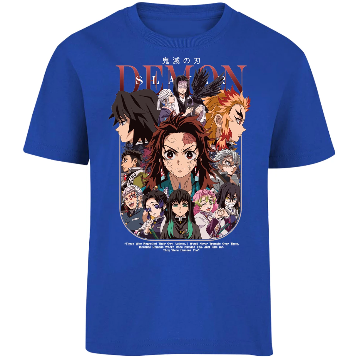 Playera Demon Slayer Demon Slayer Cazadores para Niño 8