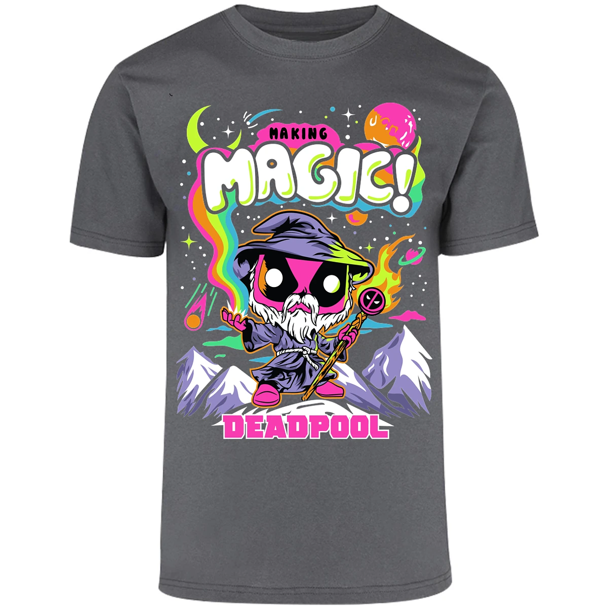 Playera Es De Series Y Peliculas Deadpool Funko Magic para Adulto 8