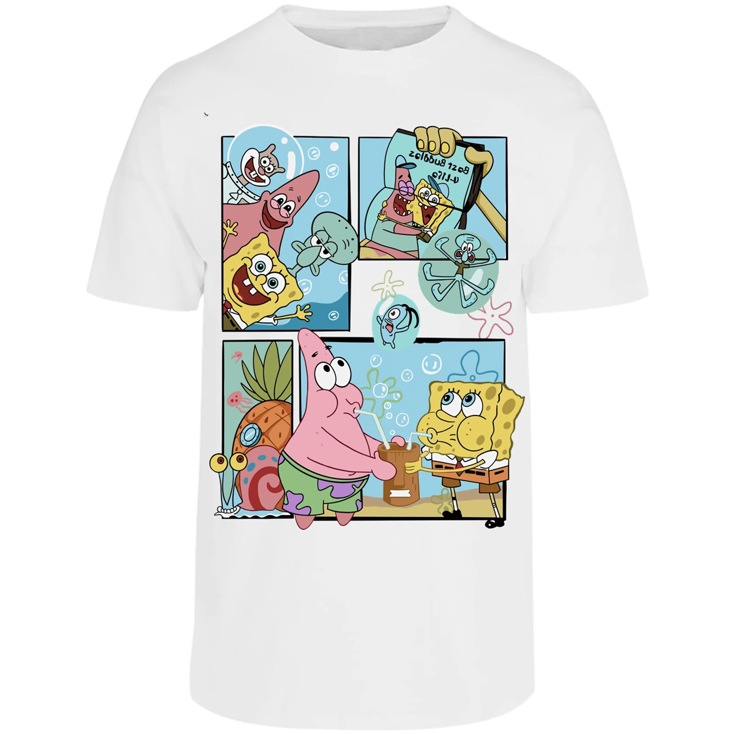 Playera Es De Series Y Peliculas Sponge Bob para Adulto 17