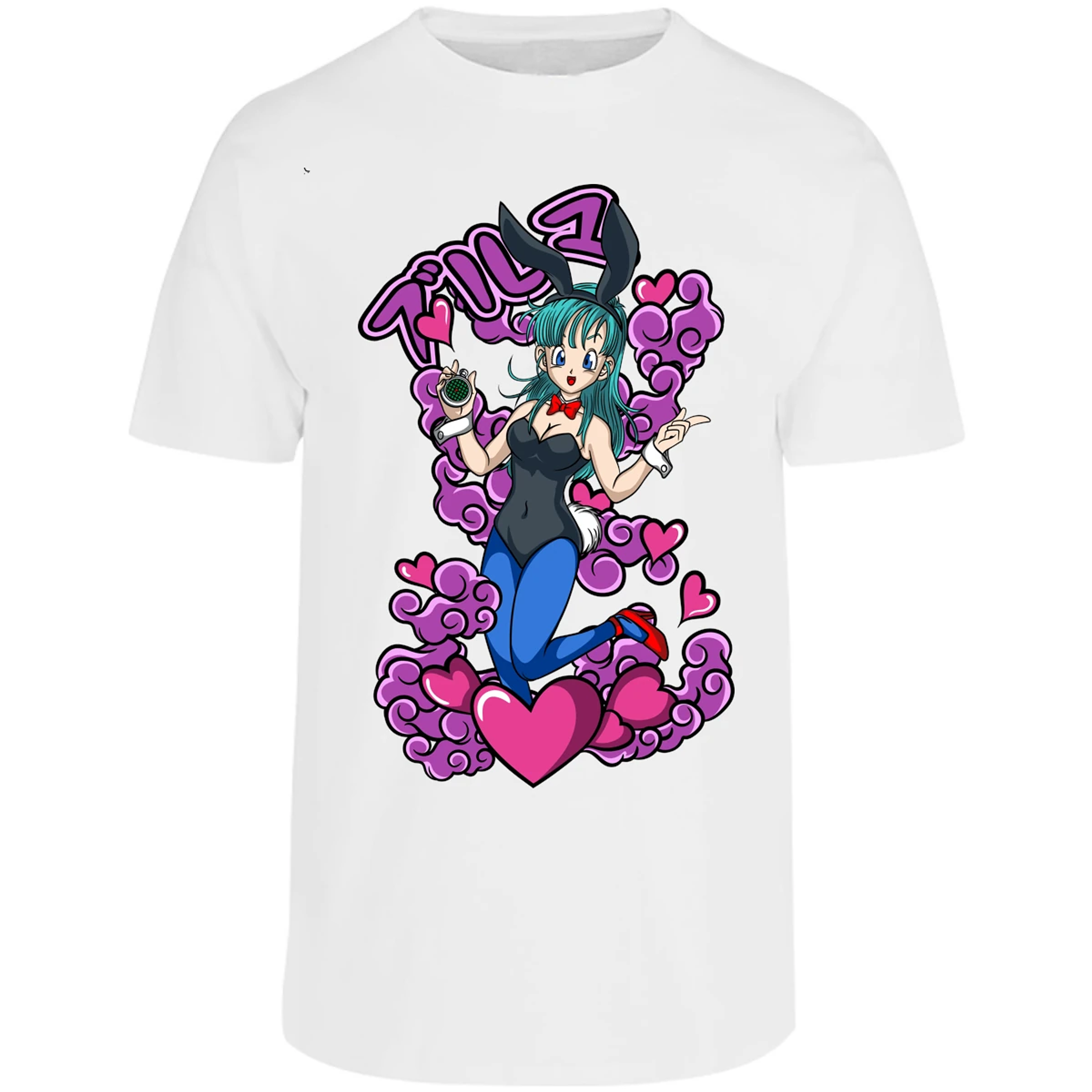 Playera Dragon Ball Bunny Bulma para Adulto 3