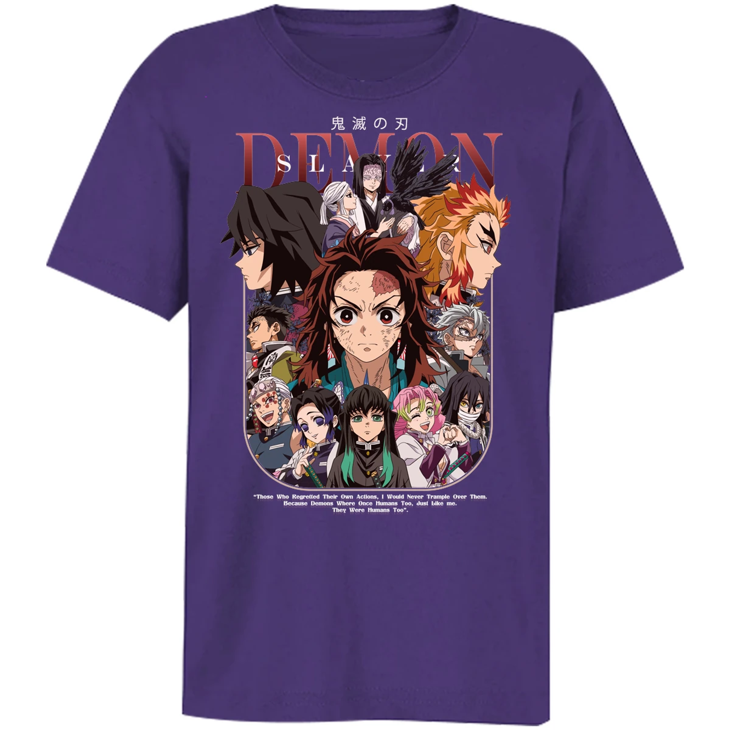 Playera Demon Slayer Demon Slayer Cazadores para Niño 1