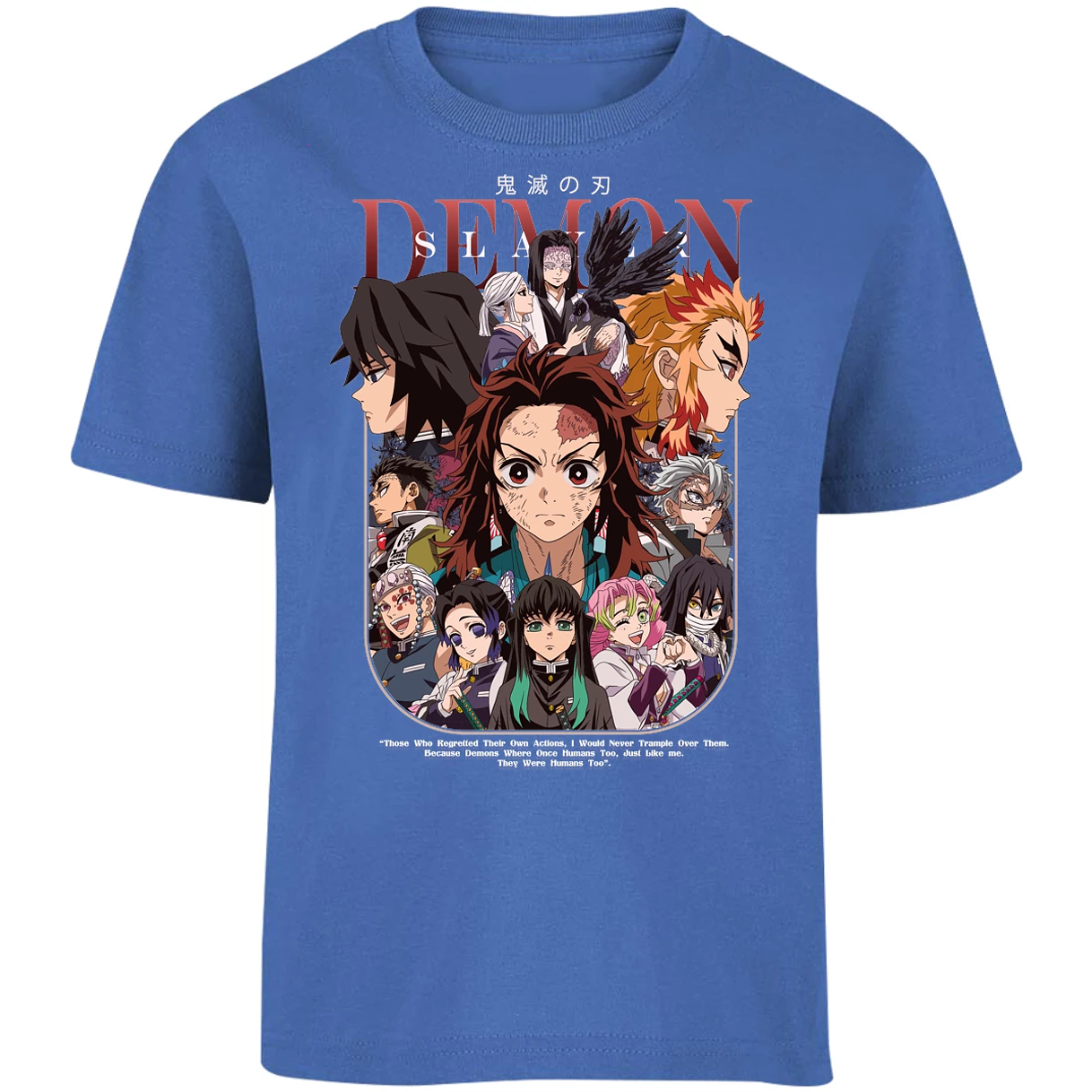 Playera Demon Slayer Demon Slayer Cazadores para Niño 14