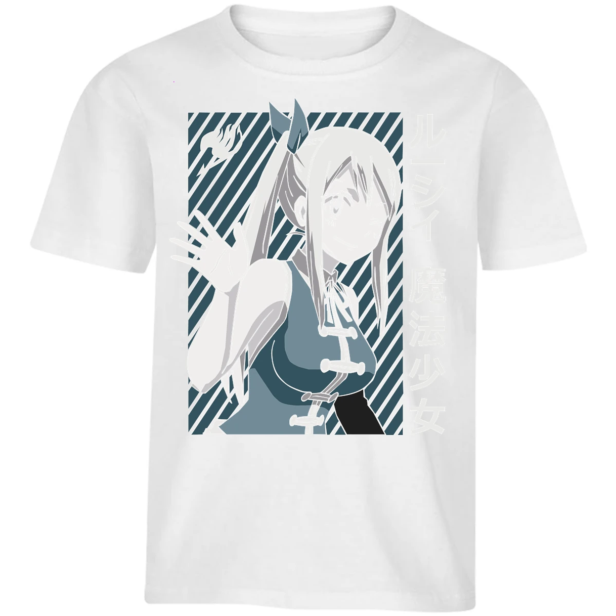 Playera Fairy Tail Lucy Heartfilia para Niño 13