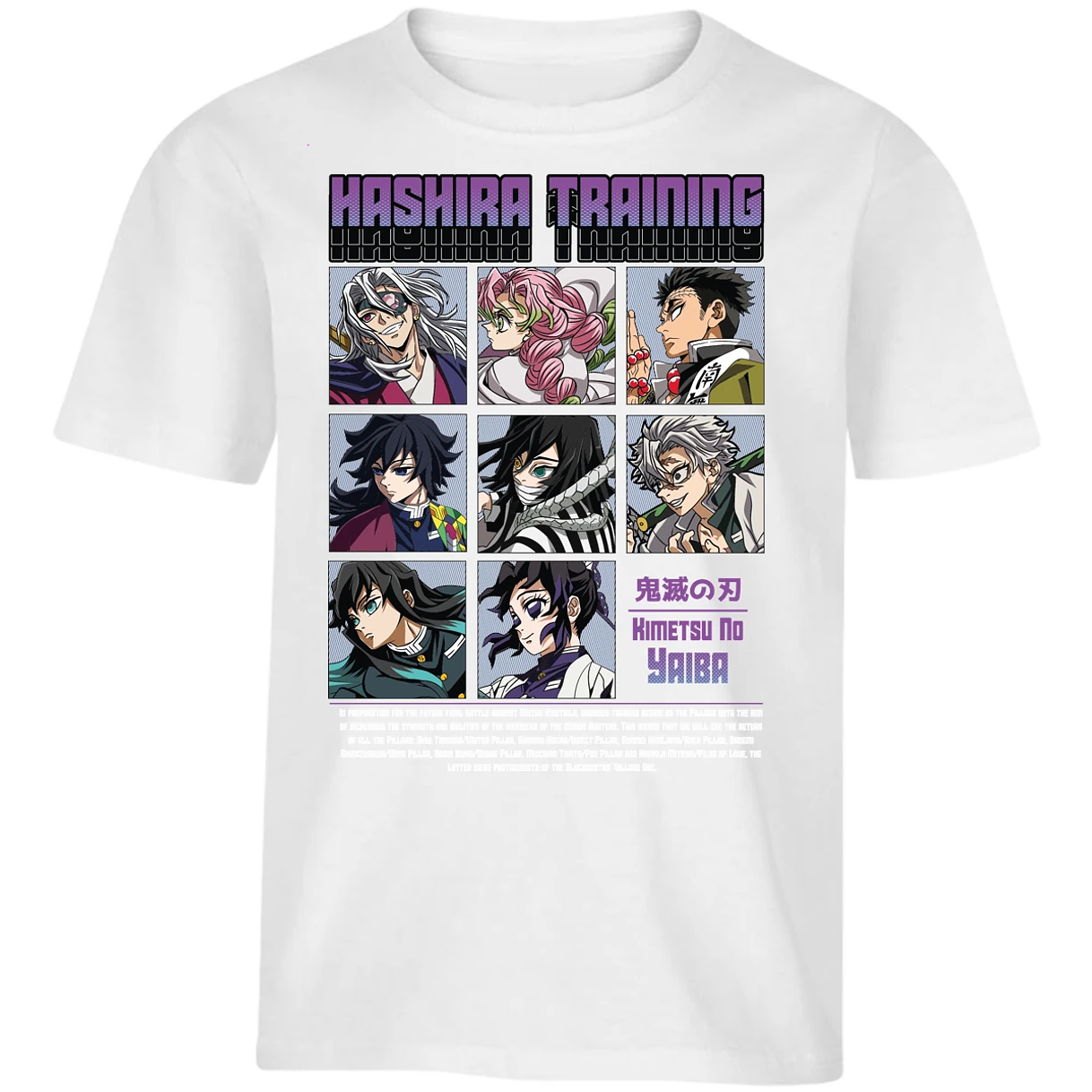 Playera Demon Slayer Demon Slayer Hashira Training para Niño 6