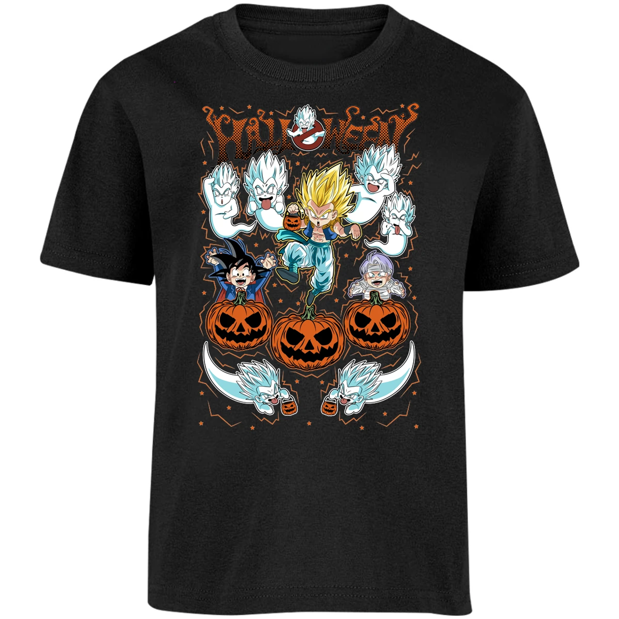 Playera Dragon Ball Gotenks Halloween para Niño 13