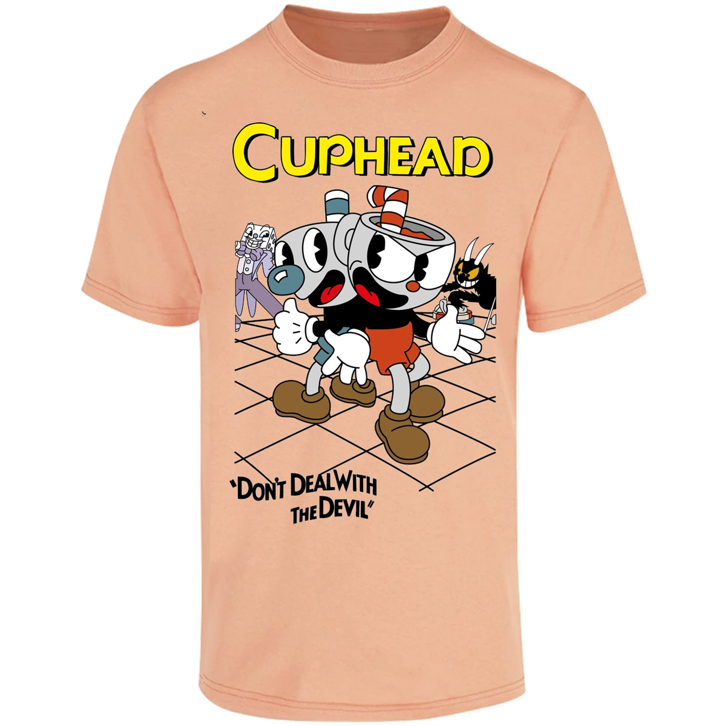 Playera Cuphead Cuphead para Adulto 14