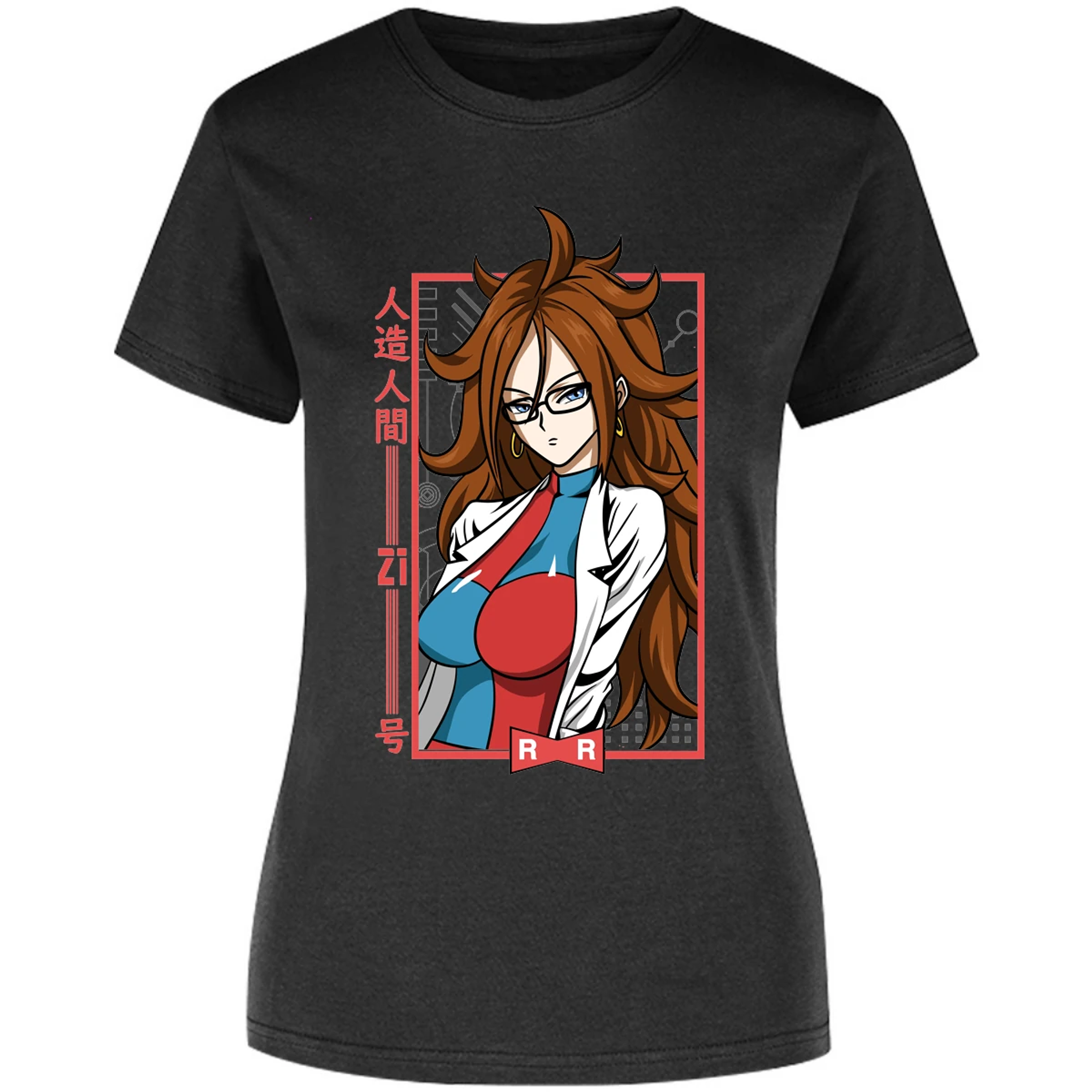 Blusa Dragon Ball Anime Androide 21 Blusa para Mujer 6