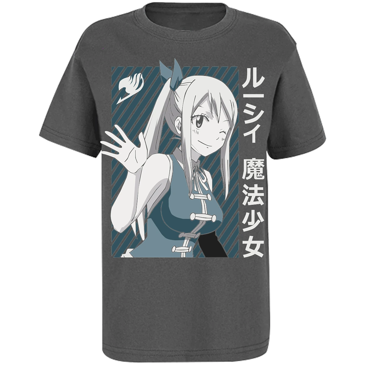 Playera Fairy Tail Lucy Heartfilia para Niño 10