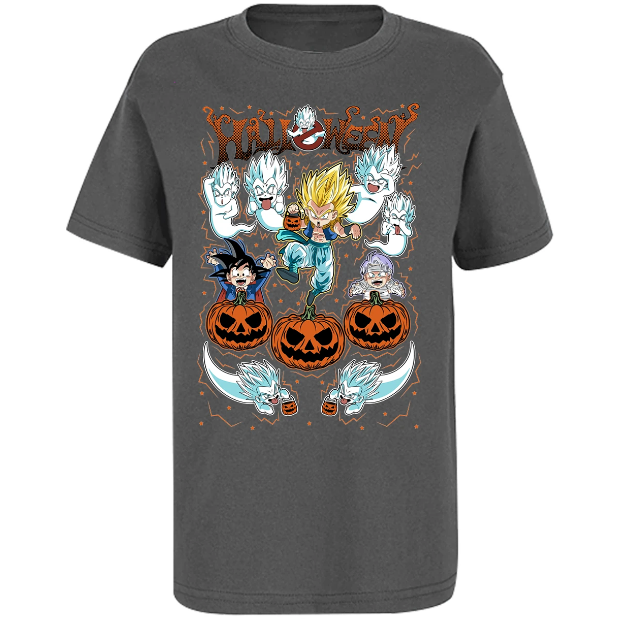 Playera Dragon Ball Gotenks Halloween para Niño 11