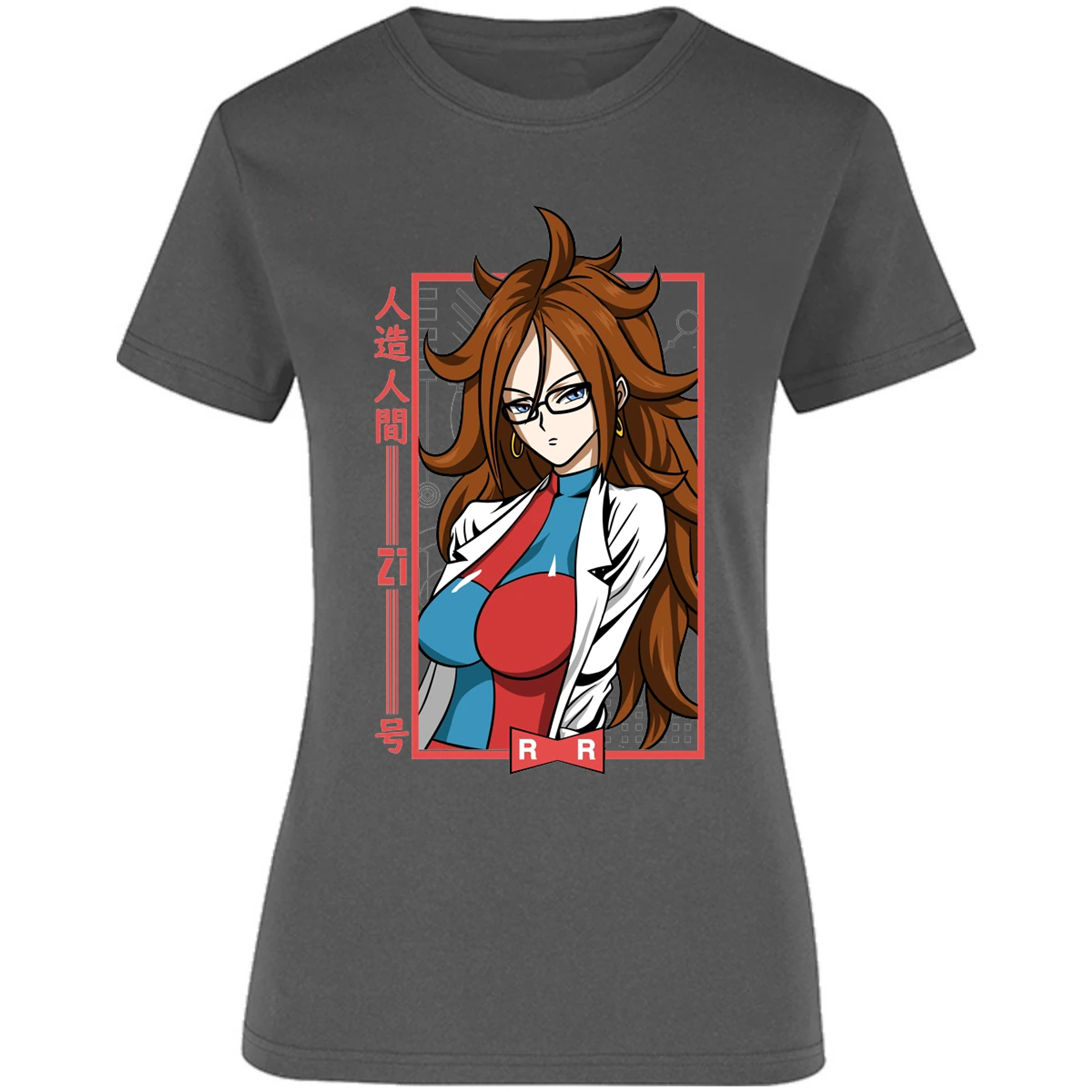 Blusa Dragon Ball Anime Androide 21 Blusa para Mujer 4