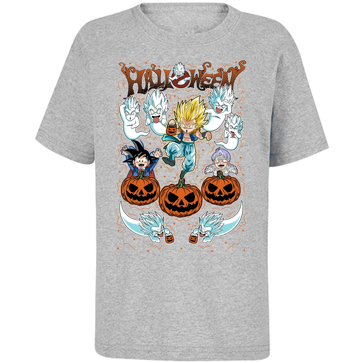 Playera Dragon Ball Gotenks Halloween para Niño 12