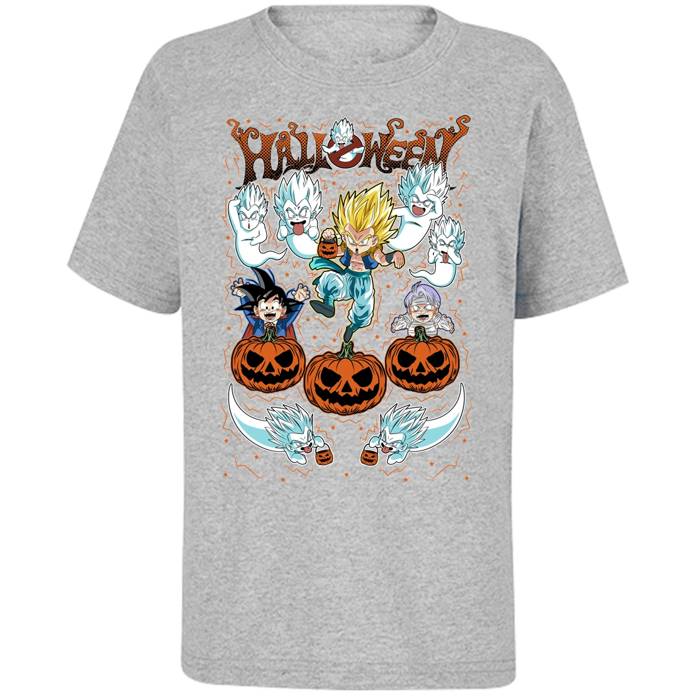 Playera Dragon Ball Gotenks Halloween para Niño 12