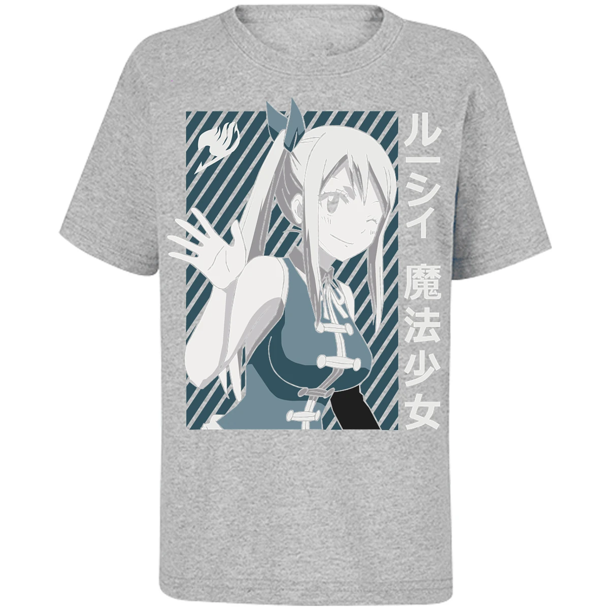 Playera Fairy Tail Lucy Heartfilia para Niño 17