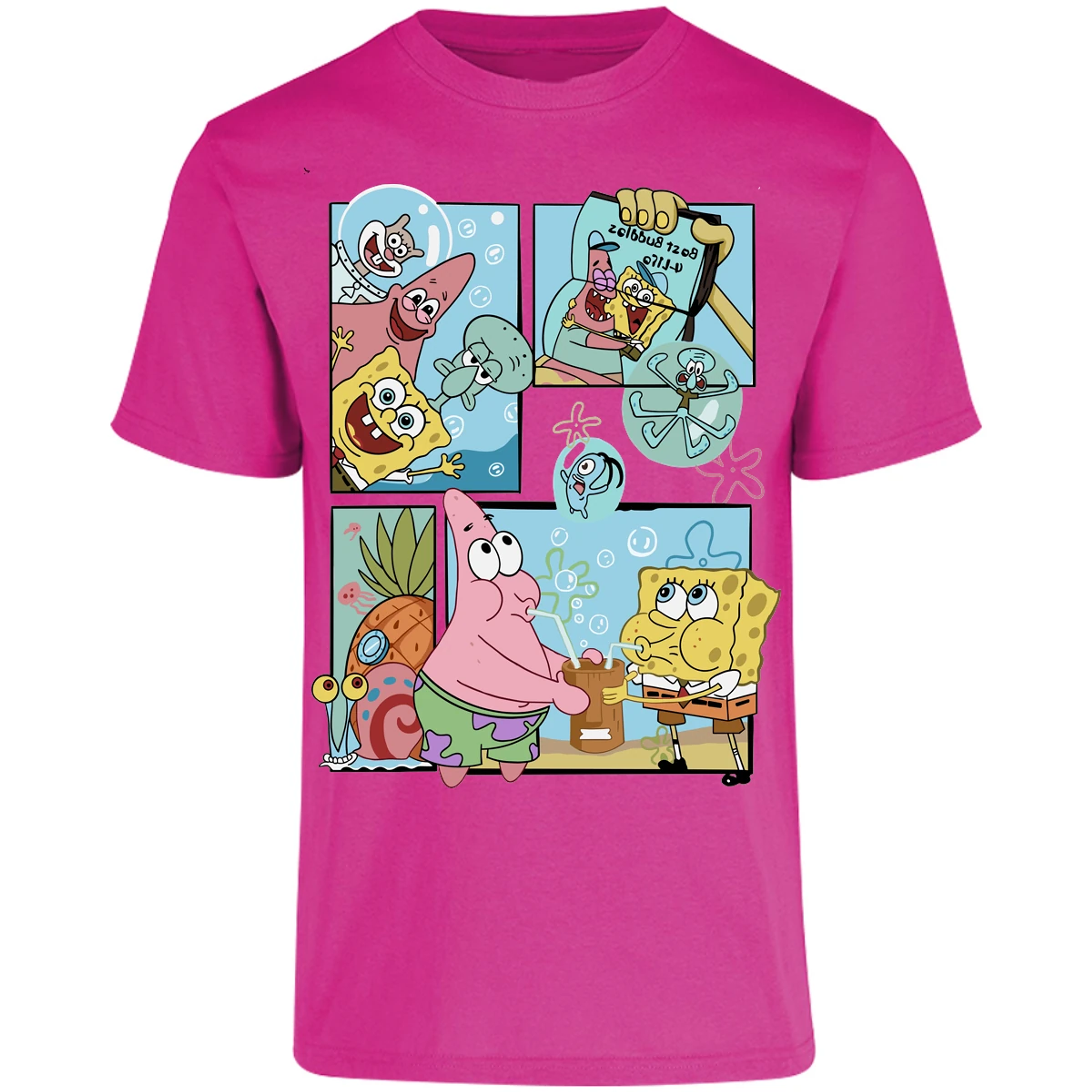 Playera Es De Series Y Peliculas Sponge Bob para Adulto 4