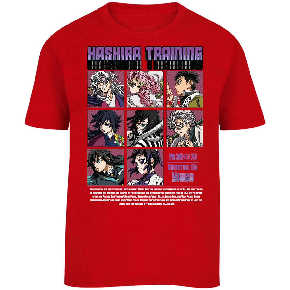Playera Demon Slayer Demon Slayer Hashira Training para Niño 2
