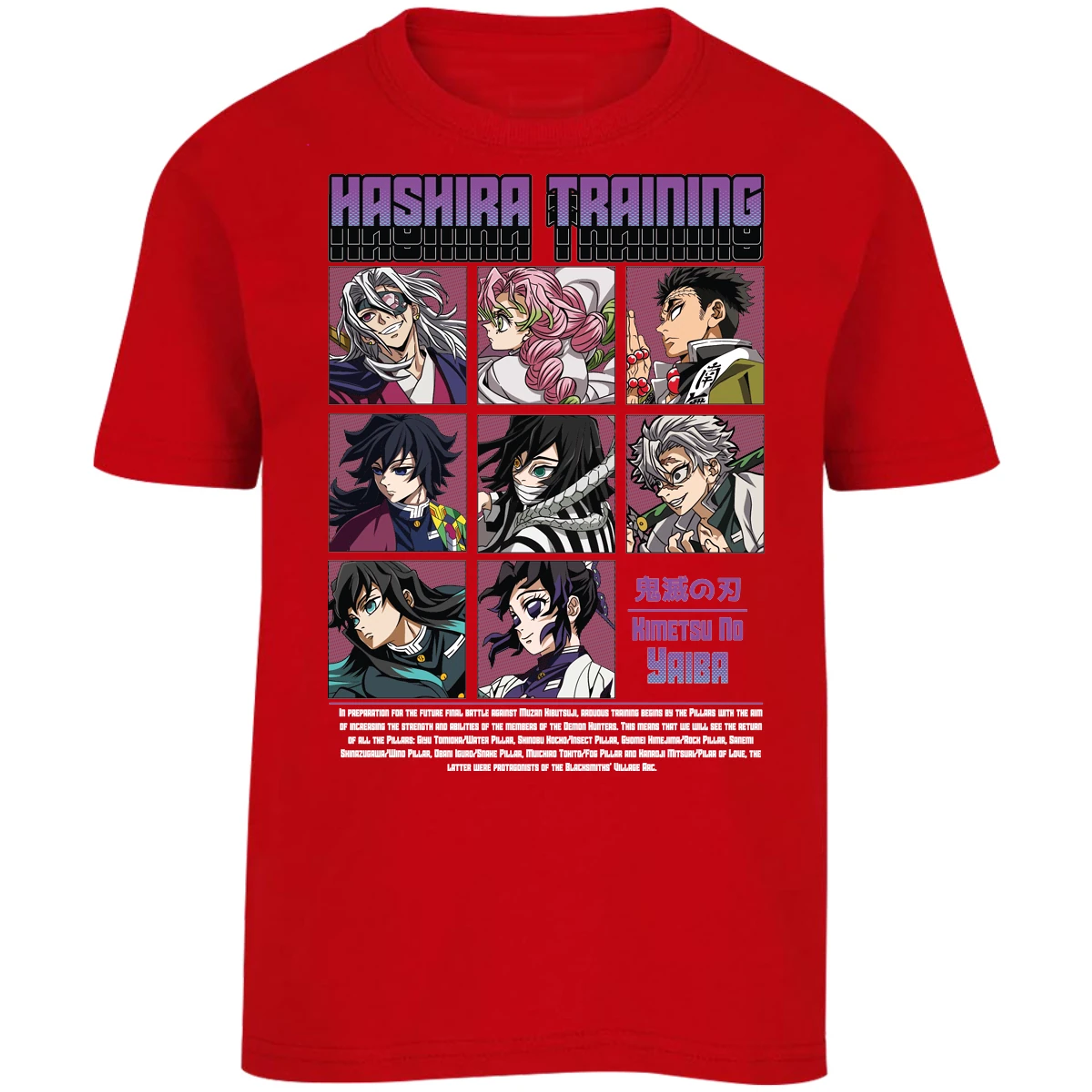 Playera Demon Slayer Demon Slayer Hashira Training para Niño 2