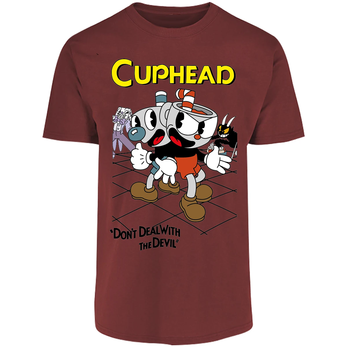 Playera Cuphead Cuphead para Adulto 11