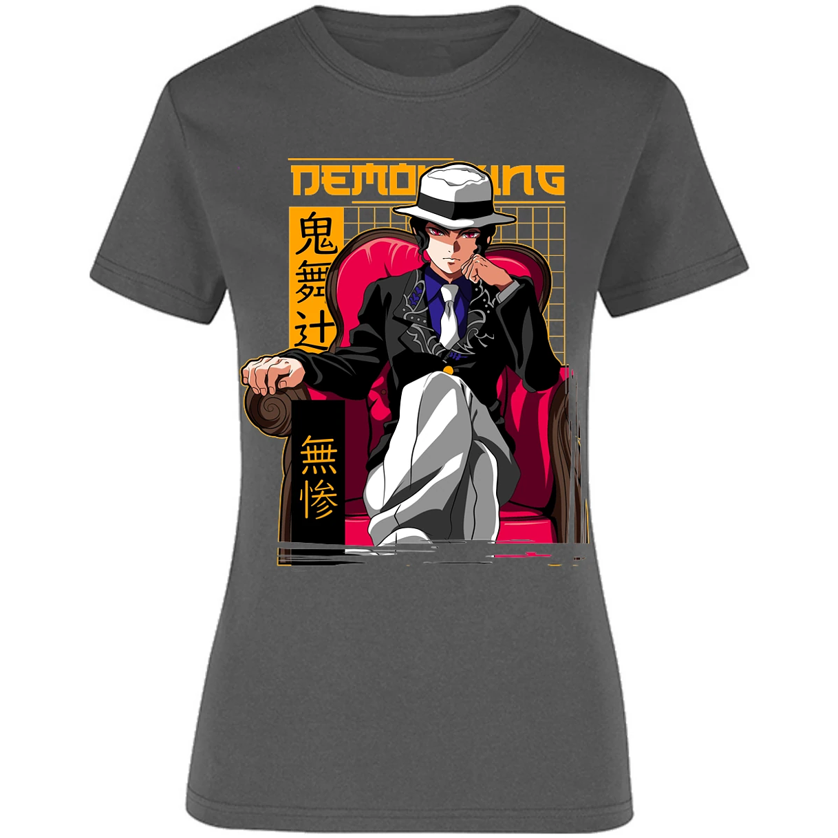 Blusa Demon Slayer Muzan Anime Blusa para Mujer 11