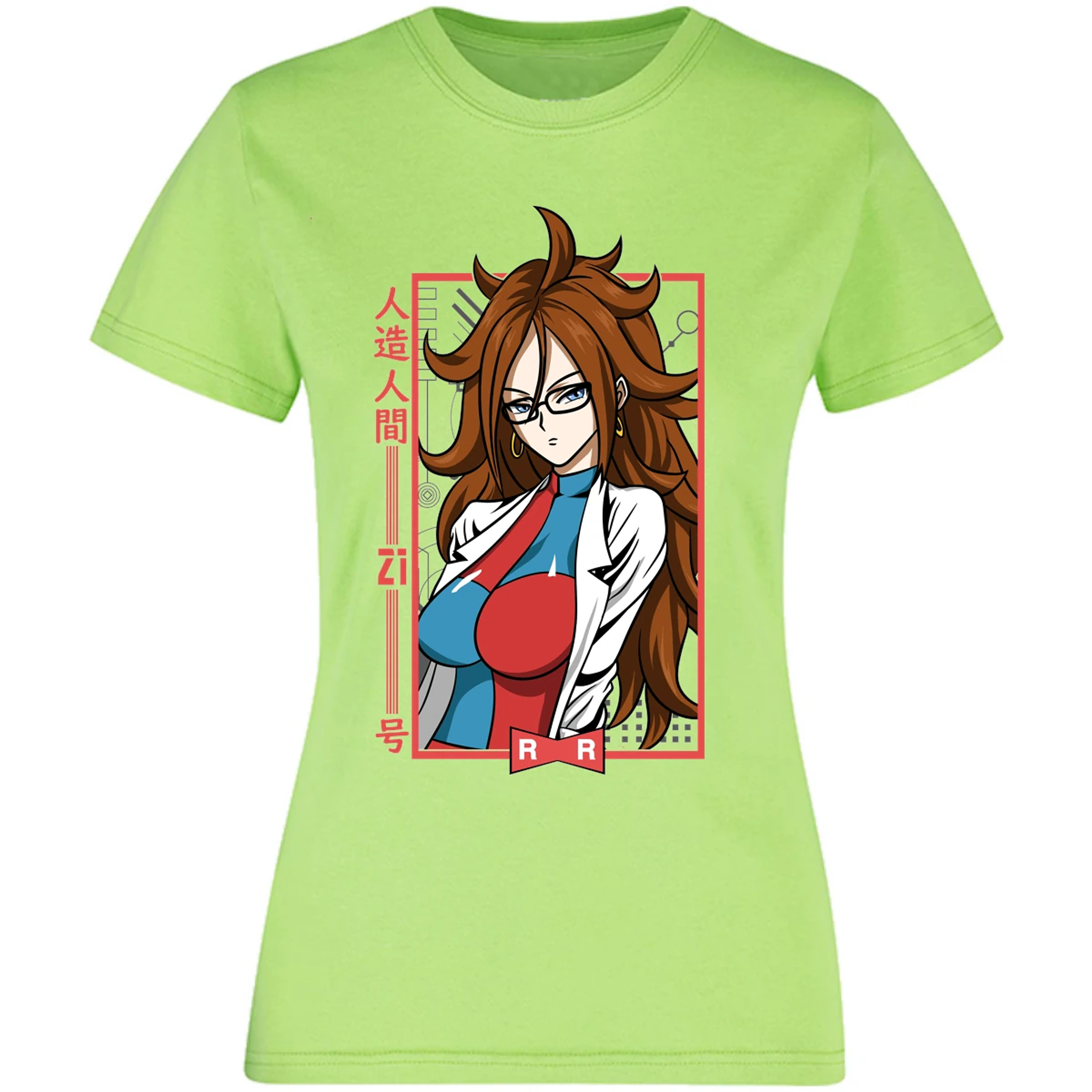 Blusa Dragon Ball Anime Androide 21 Blusa para Mujer 1