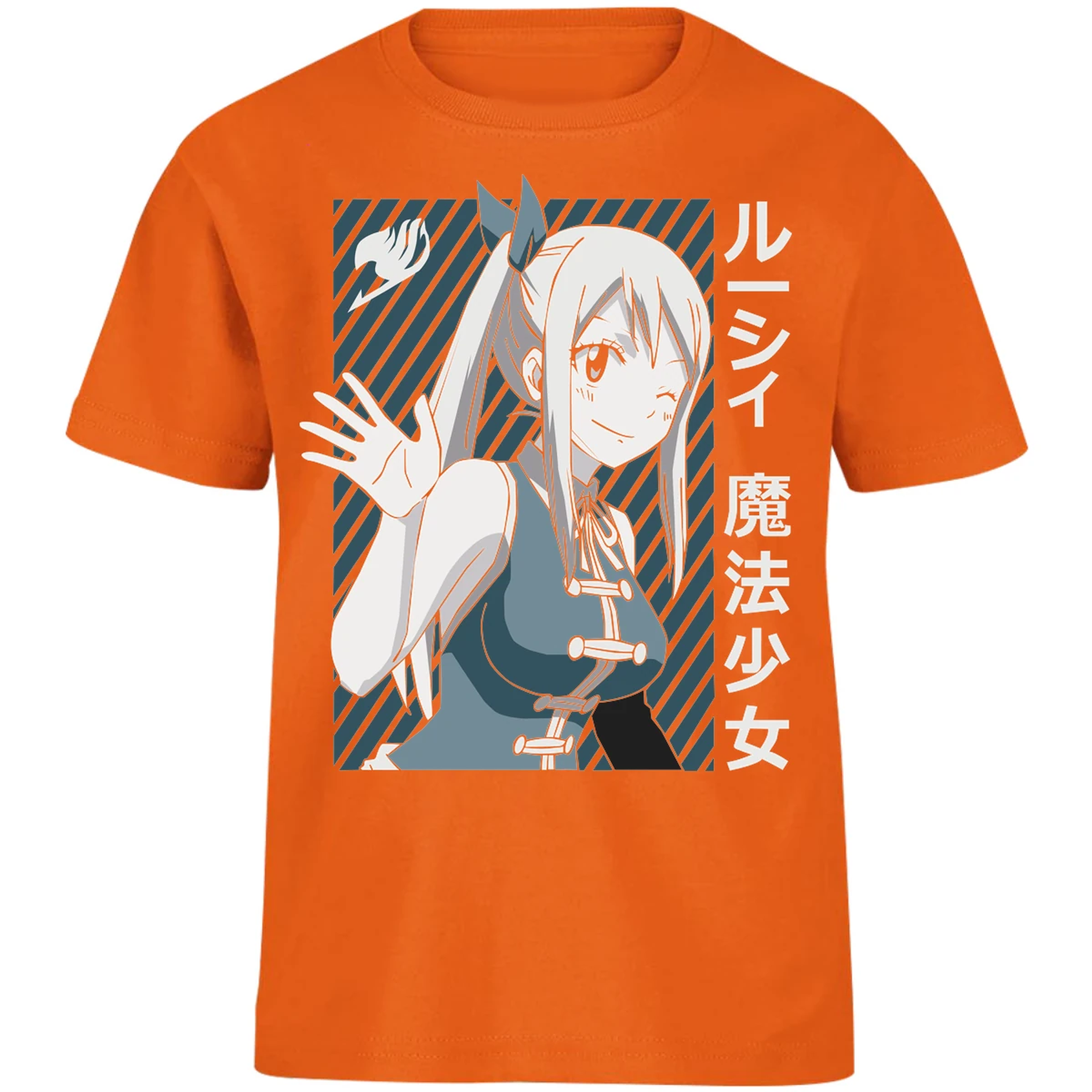Playera Fairy Tail Lucy Heartfilia para Niño 14