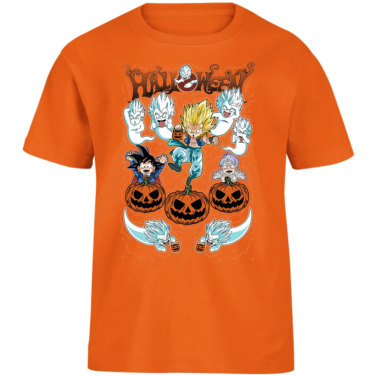 Playera Dragon Ball Gotenks Halloween para Niño 1