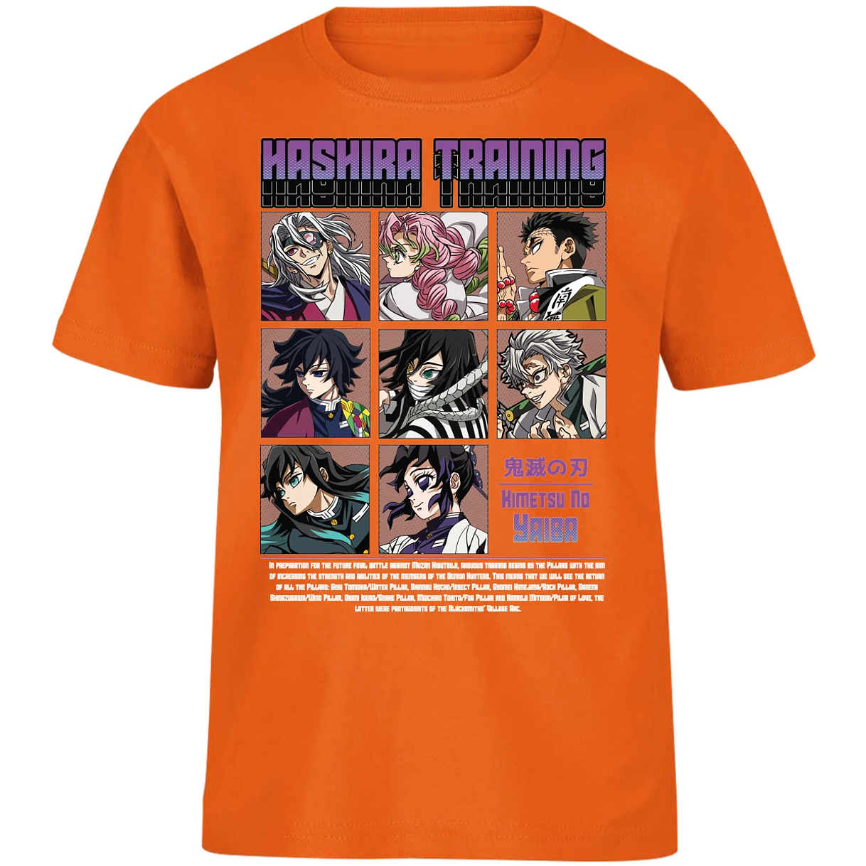 Playera Demon Slayer Demon Slayer Hashira Training para Niño 16