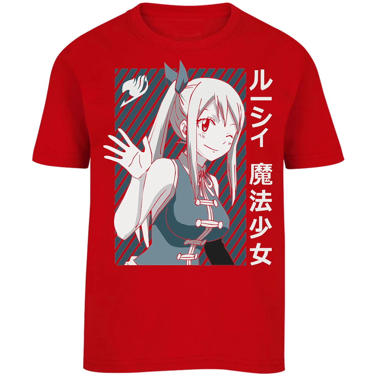 Playera Fairy Tail Lucy Heartfilia para Niño 5