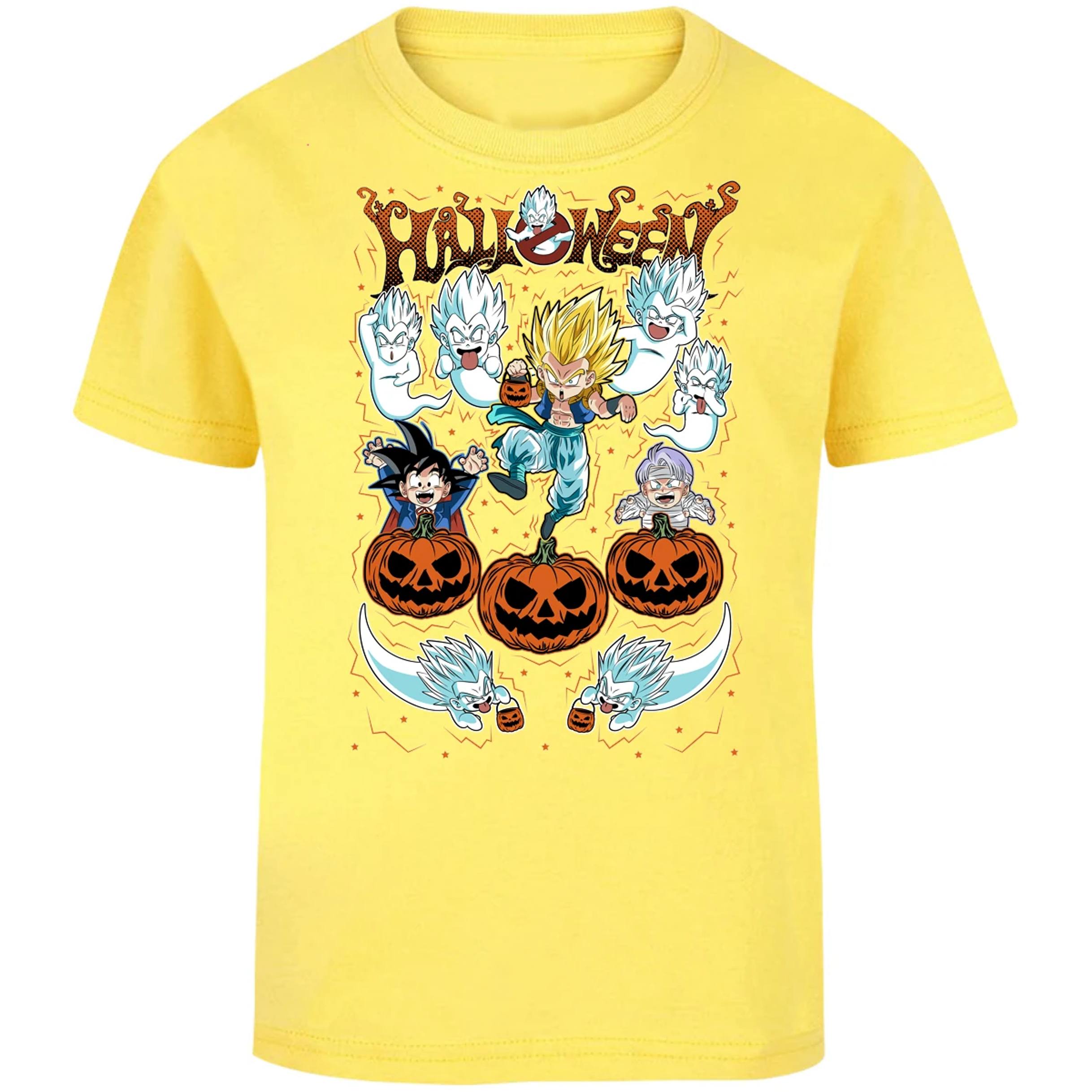 Playera Dragon Ball Gotenks Halloween para Niño 8