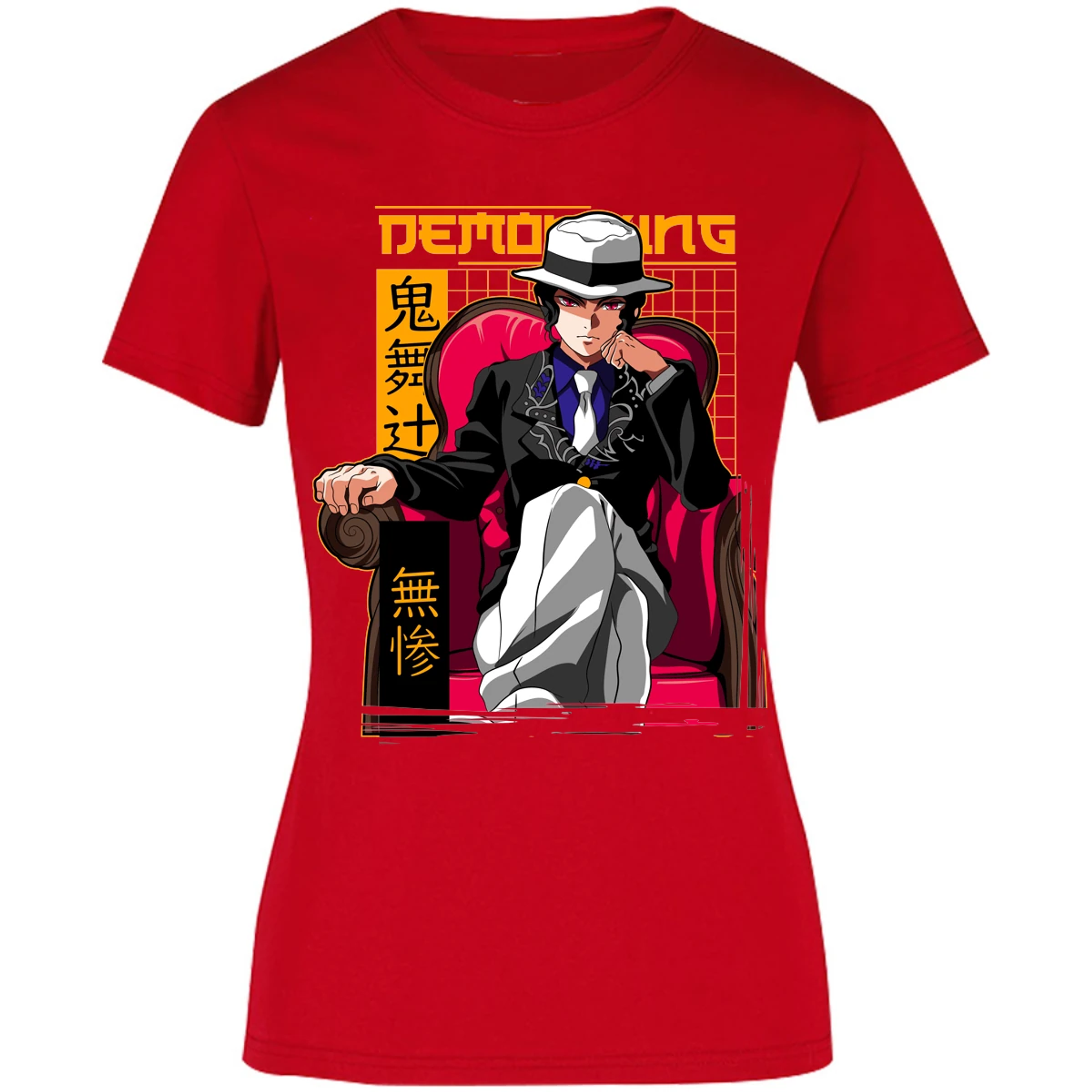 Blusa Demon Slayer Muzan Anime Blusa para Mujer 6