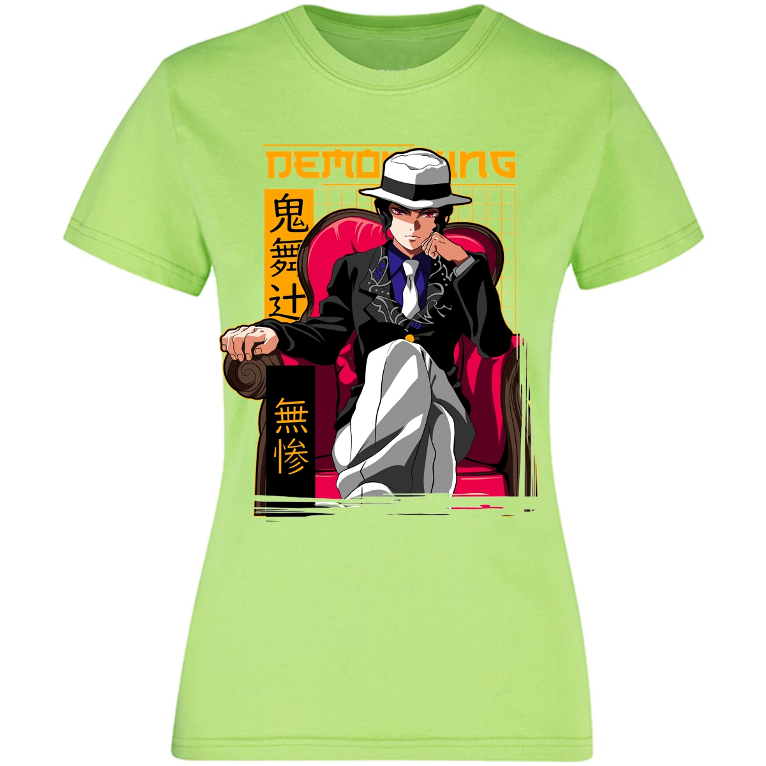 Blusa Demon Slayer Muzan Anime Blusa para Mujer 5