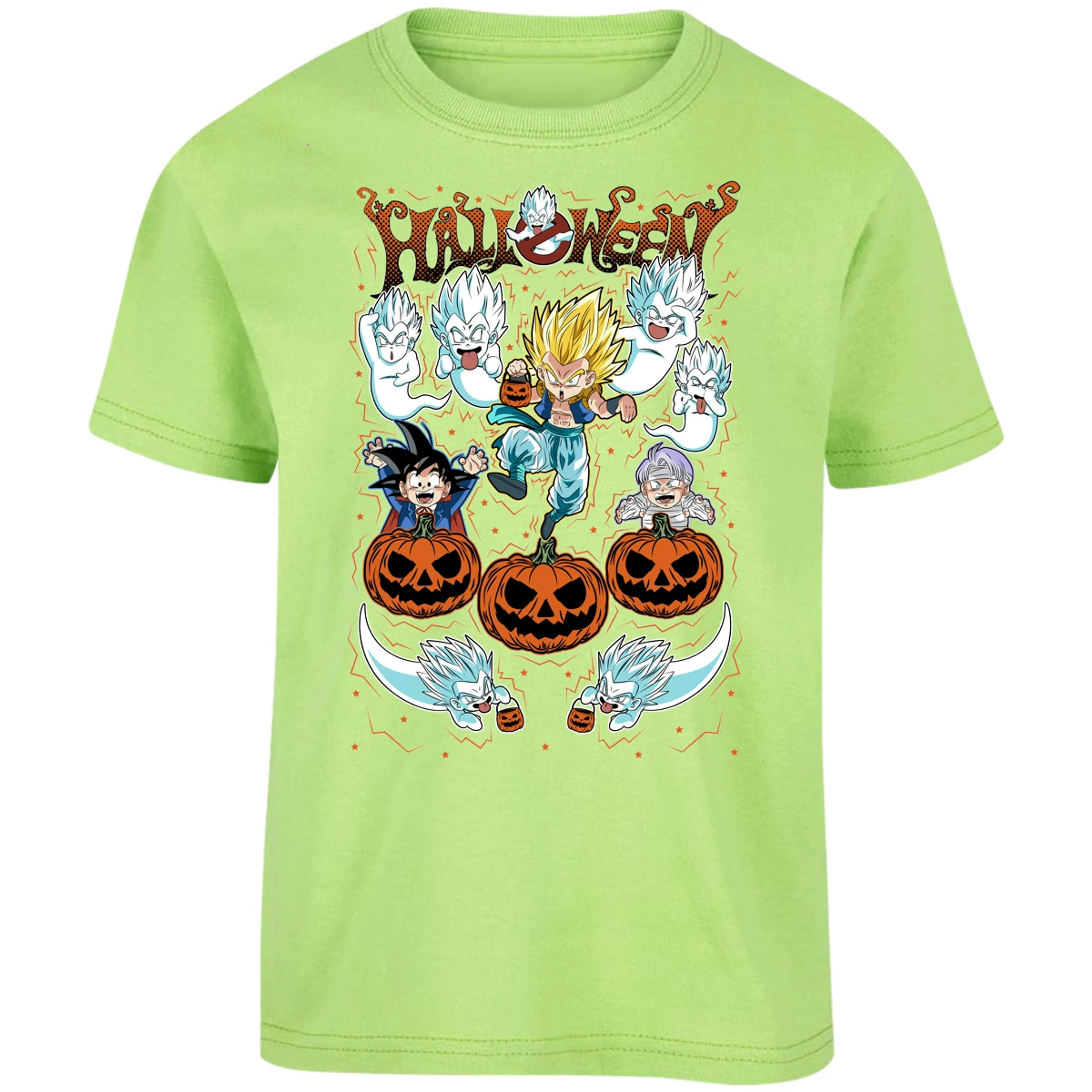 Playera Dragon Ball Gotenks Halloween para Niño 5