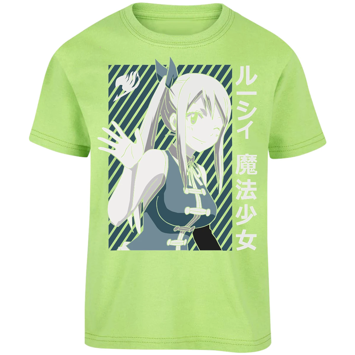 Playera Fairy Tail Lucy Heartfilia para Niño 4
