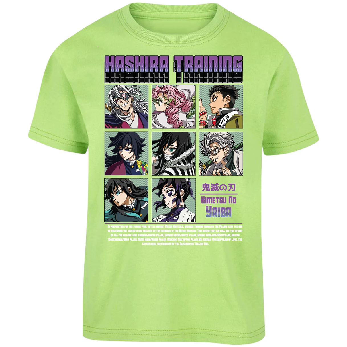 Playera Demon Slayer Demon Slayer Hashira Training para Niño 14
