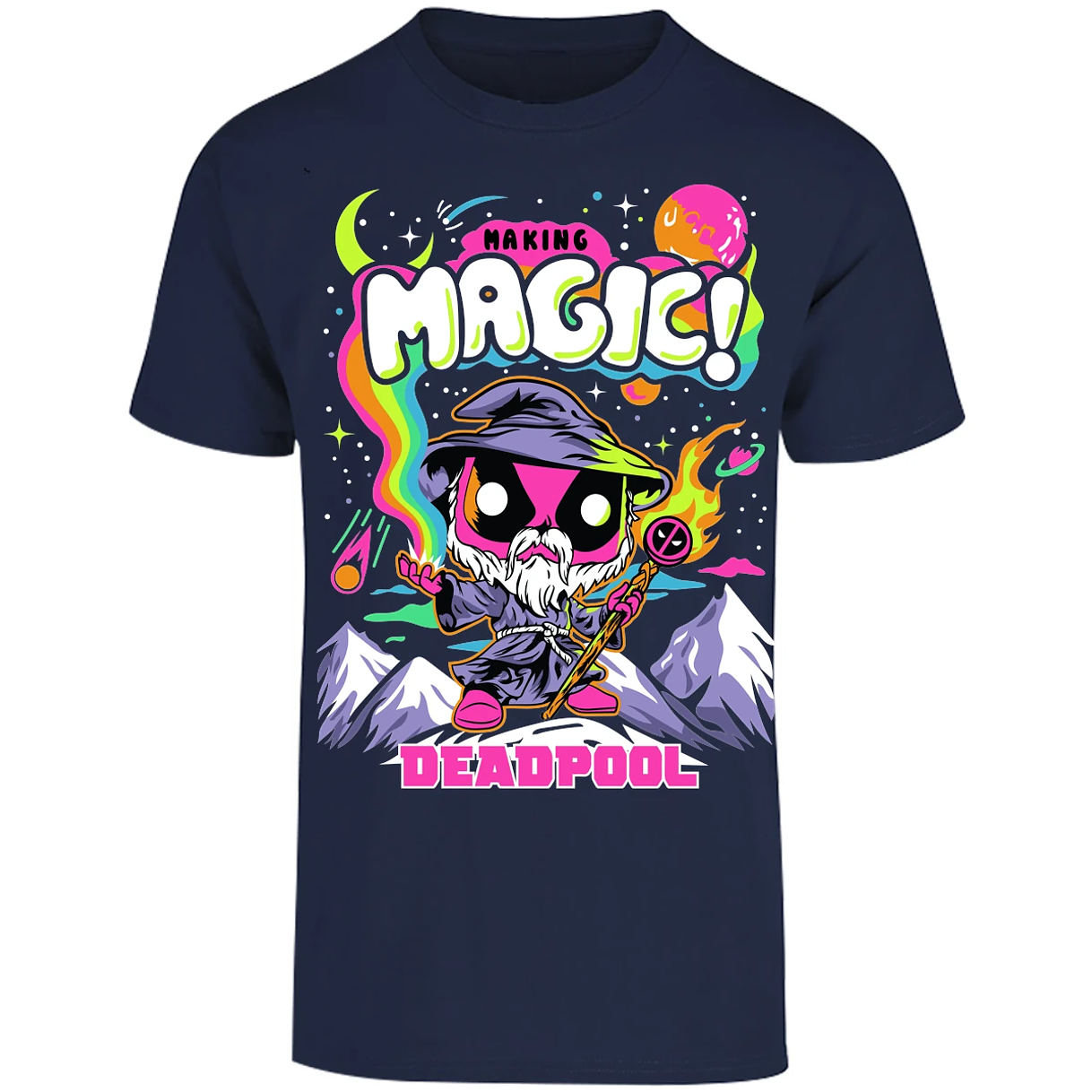 Playera Es De Series Y Peliculas Deadpool Funko Magic para Adulto 25